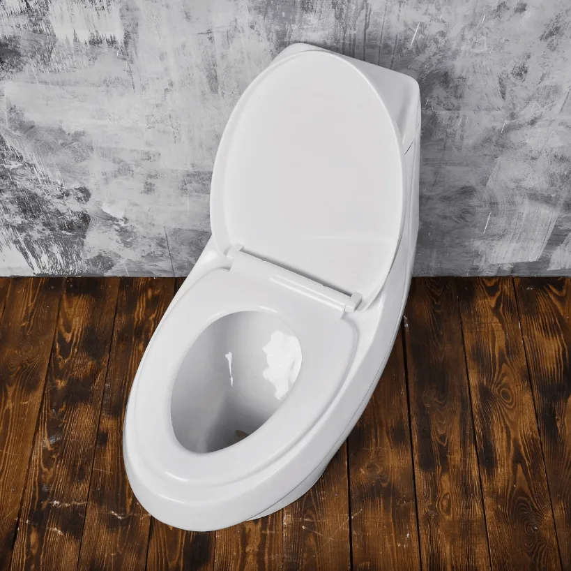 تصویر 2 از توالت فرنگی زمینی ساده و بادوام چینی بهداشتی